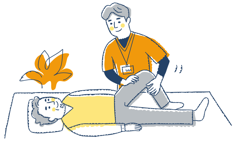 経験豊富な専門スタッフが訪問